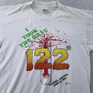 Phoenix Arizona Shirt Small 122 Degrees 1990 Single Stitch Made Usa
